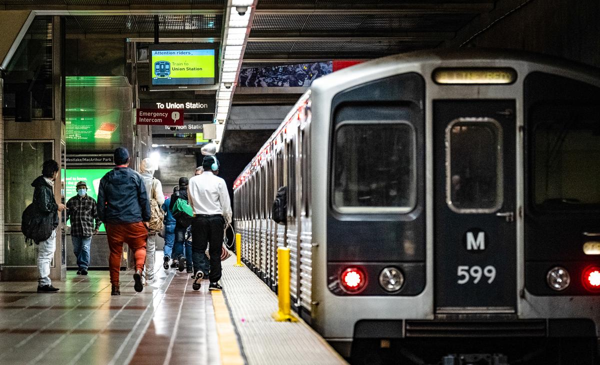 Dead Body Found on Los Angeles Metro Red Line