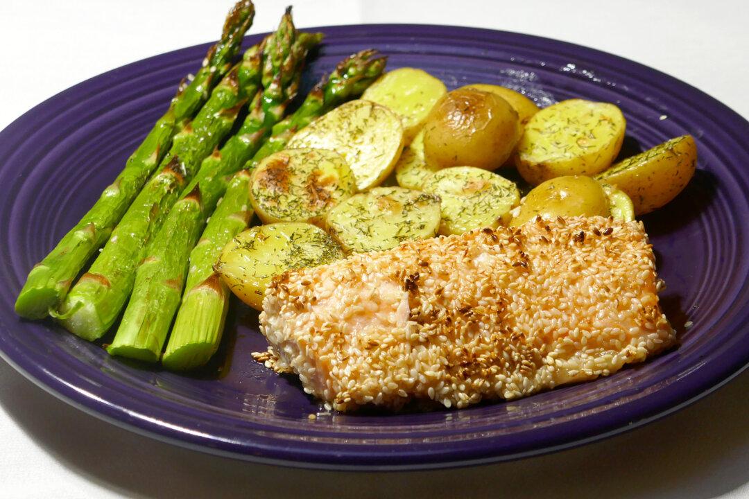 Welcome Spring With Sheet-Pan Sesame Salmon