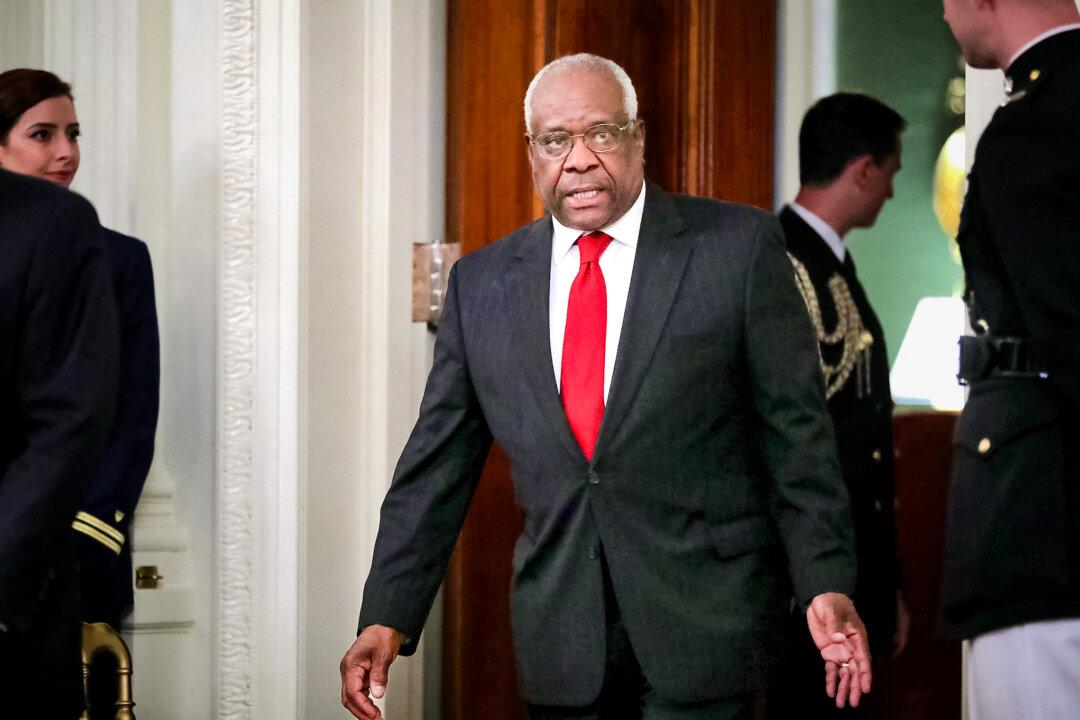 Supreme Court Justice Clarence Thomas Denies Wrongdoing
