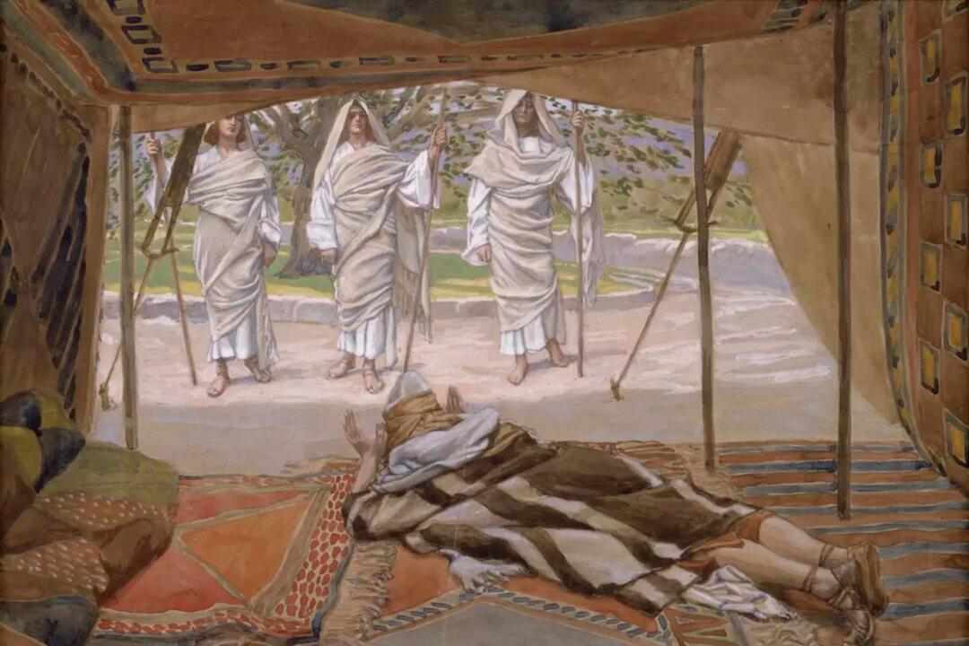 A Visit From Celestial Strangers: Tissot’s ‘Abraham and the Three Angels’