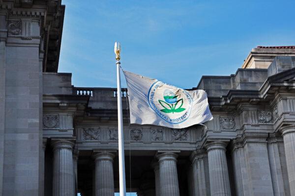 The Environmental Protection Agency headquarters in Washington on March 23, 2023. (Richard Moore/The Epoch Times)
