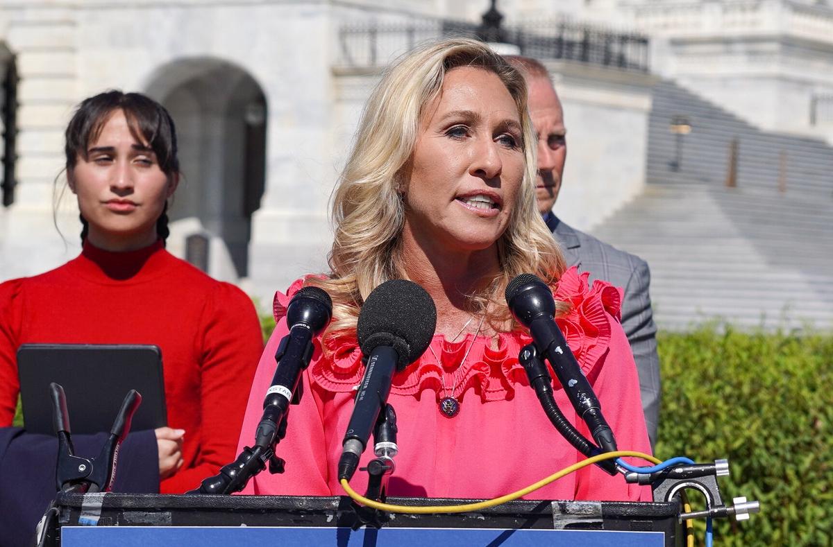 Rep. Greene After Reviewing FBI Document Alleging Biden Bribery Scheme: ‘Nothing Short of Deeply Troubling’