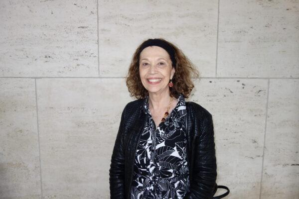Marcelle Hohl enjoyed Shen Yun with her daughter at Lincoln Center on April 16, 2023. (Lily Yu/The Epoch Times)