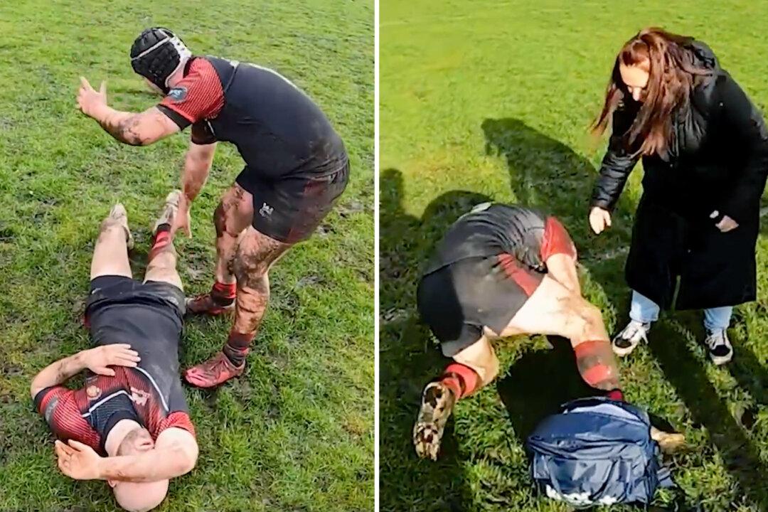 Rugby Player’s Girlfriend Was ‘Shocked’ When Her Boyfriend Injured Himself During a Match, but Then This Happens