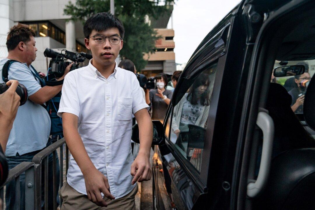 Hong Kong Pro-Democracy Activist Joshua Wong Sentenced for Doxxing
