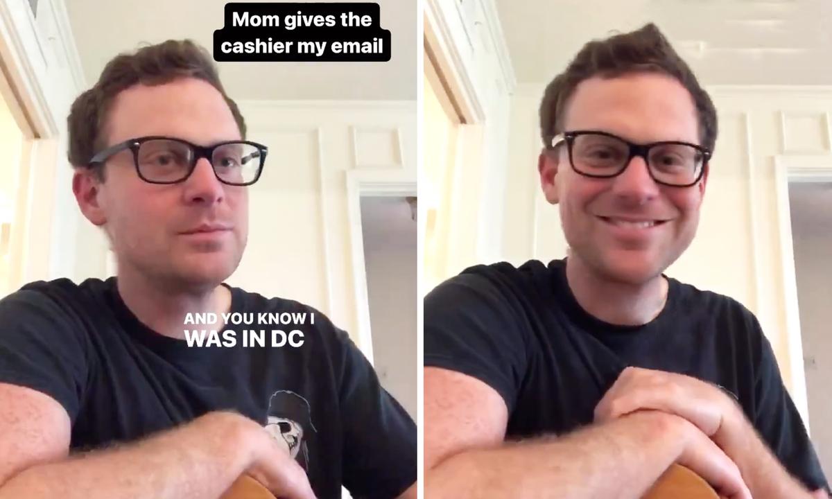 ‘A Solid Wing-Woman’: Son Reacts After His Mom Gives ‘Nice, Normal’ Cashier His Email While Buying Socks