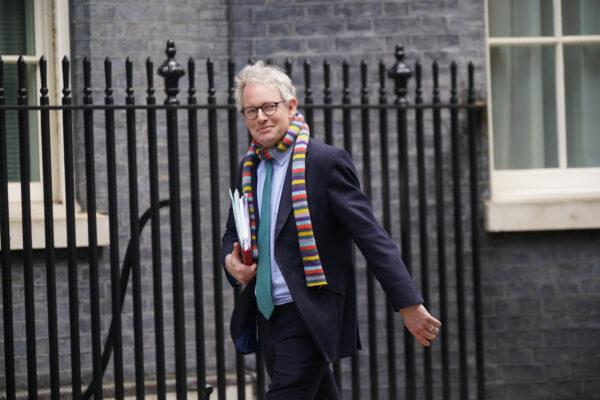 Danny Kruger MP arriving at 10 Downing Street, London, on March 27, 2023. (Yui Mok/PA Media)