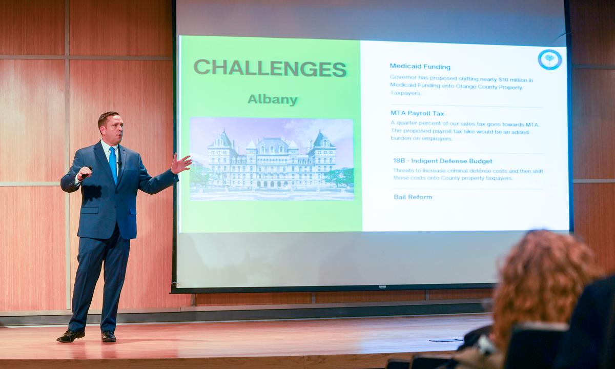 Orange County Executive Steve Neuhaus Delivers Annual Address