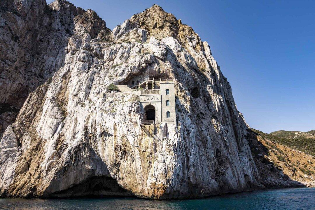 This Abandoned Port Was Built Dangerously in the Side of a Cliff in Sardinia—Here’s What It Was For