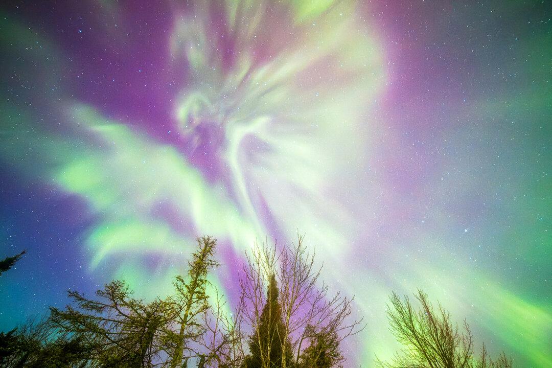 ‘Angel in the Sky’ Captured by Aurora Chaser During Uncanny Solar Storm in North Minnesota