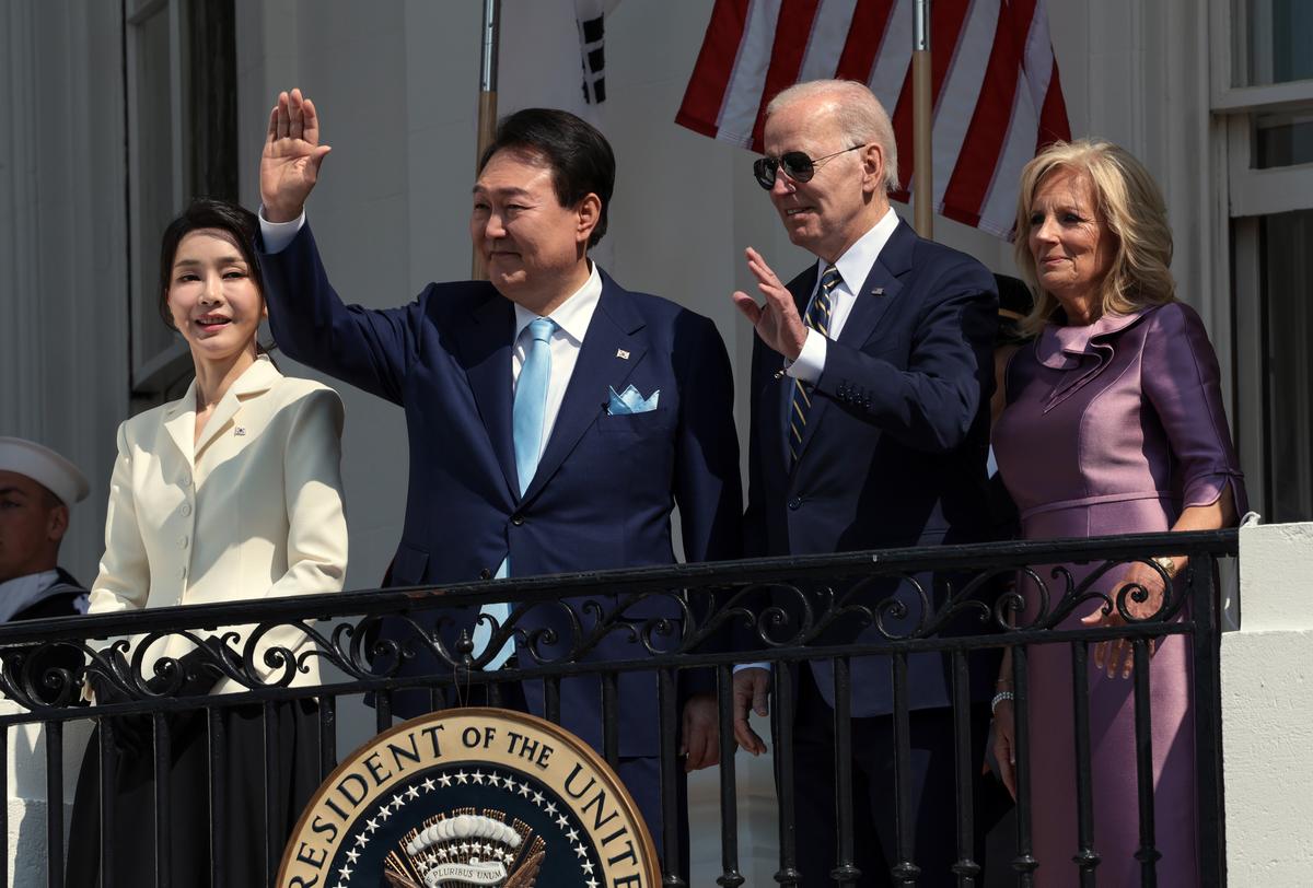 South Korean President Yoon Comments on Taiwan Ahead of State Visit to the US