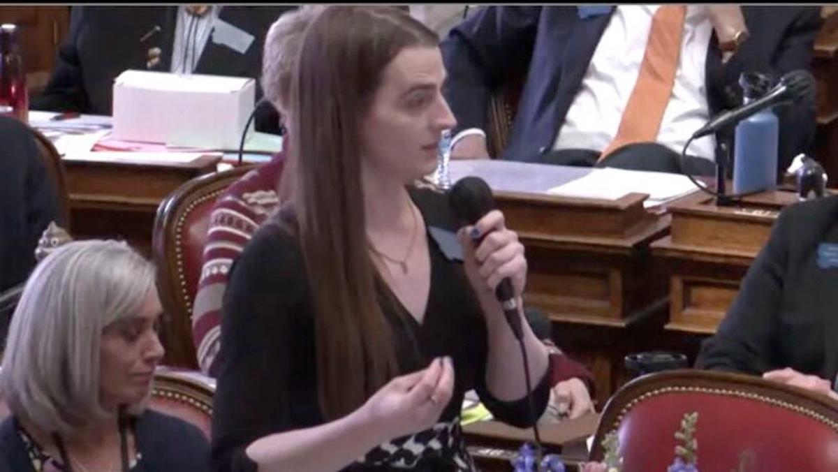Montana Transgender Lawmaker Banned From House Floor After Debate Over Trans Procedures for Minors