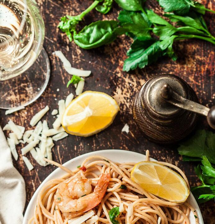 Shrimp Scampi Pasta