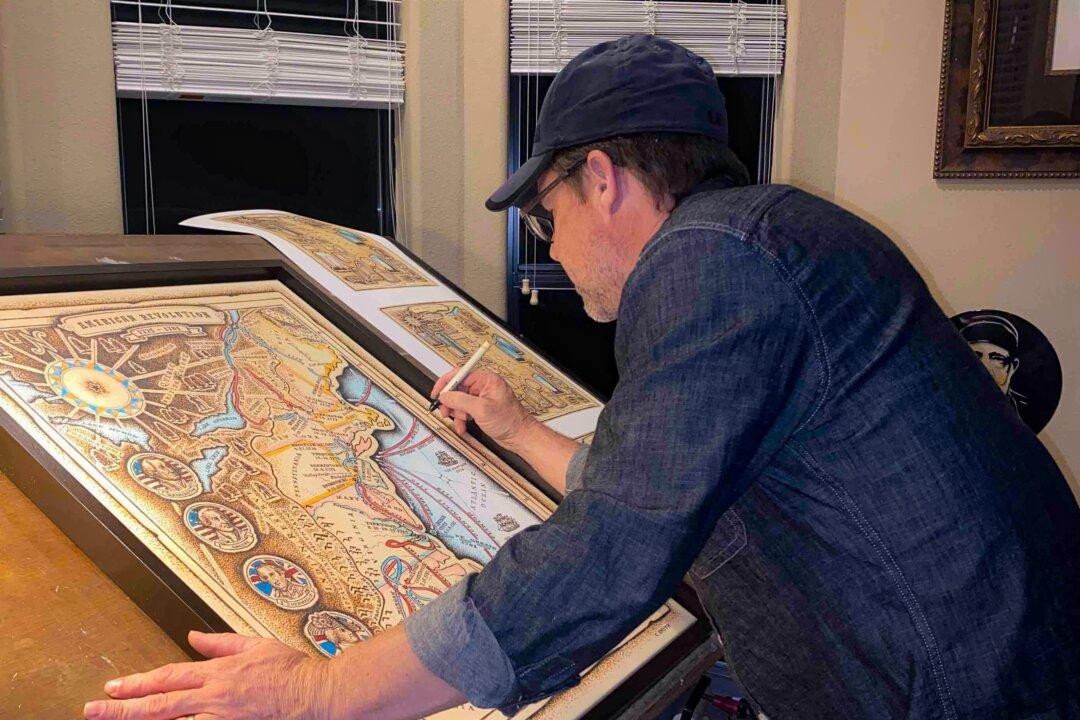 Mapping Art: How Maps Guided a Texas Artist to a Successful Career