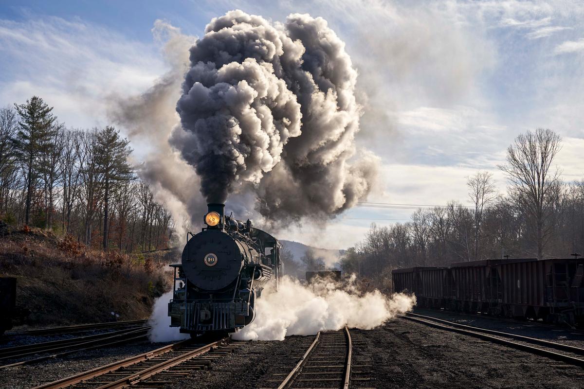 A Pennsylvania Steam Locomotive from the Industrial Revolution Era Gets a New Lease on Life
