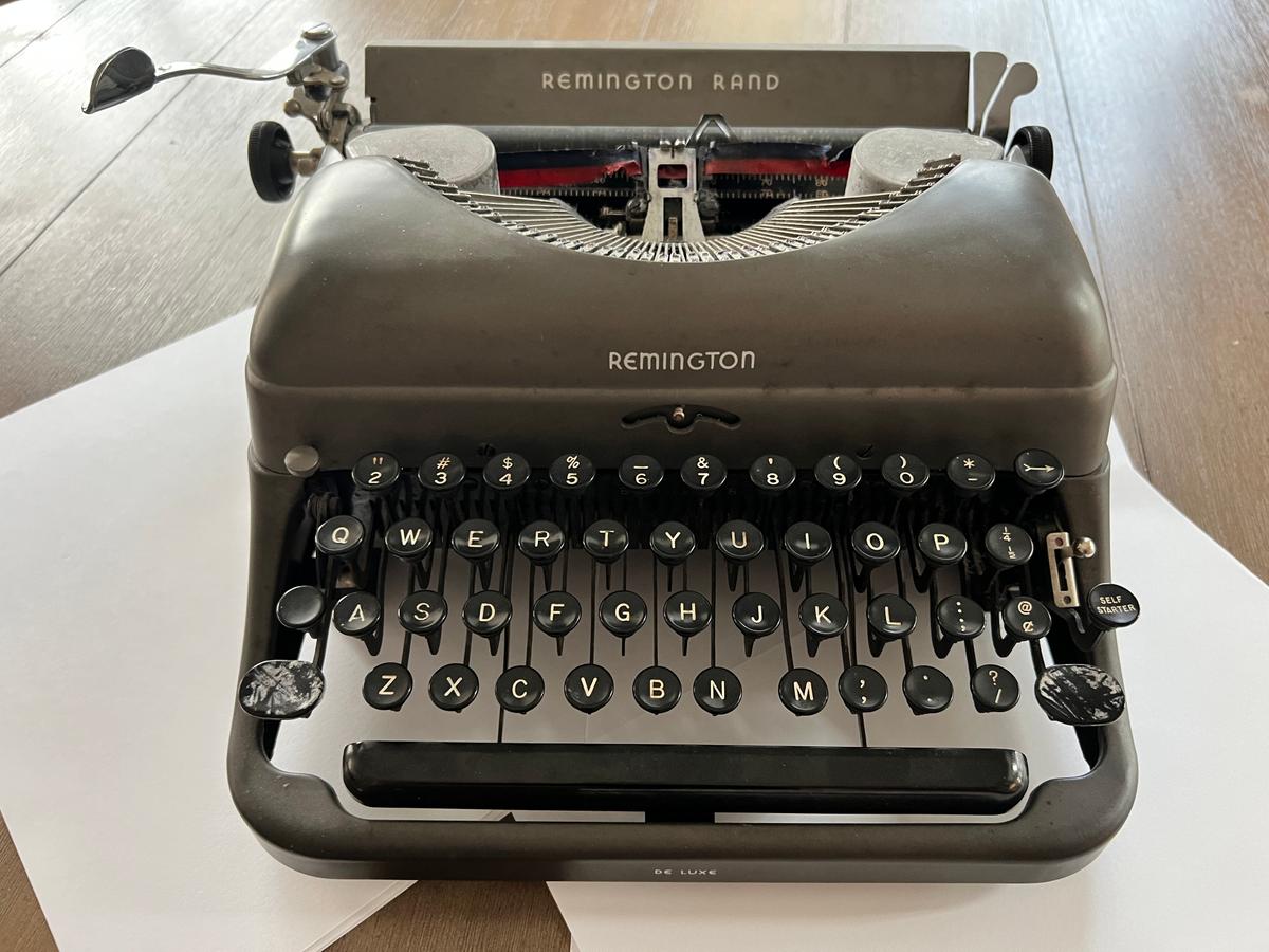 Typewriter Magic: How Grandma’s Special Gift Inspired a Lifetime of Dreams