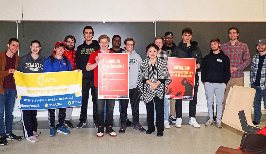 Survivor of Mao’s China Warns UD Students About ‘American Cultural Revolution’