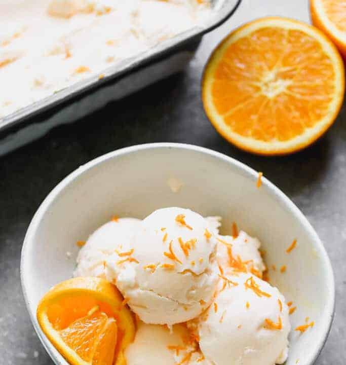 Orange Ice Cream