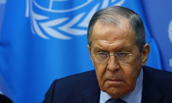 Russia’s Lavrov Says Kremlin Drone Incident Was ‘Hostile Act’