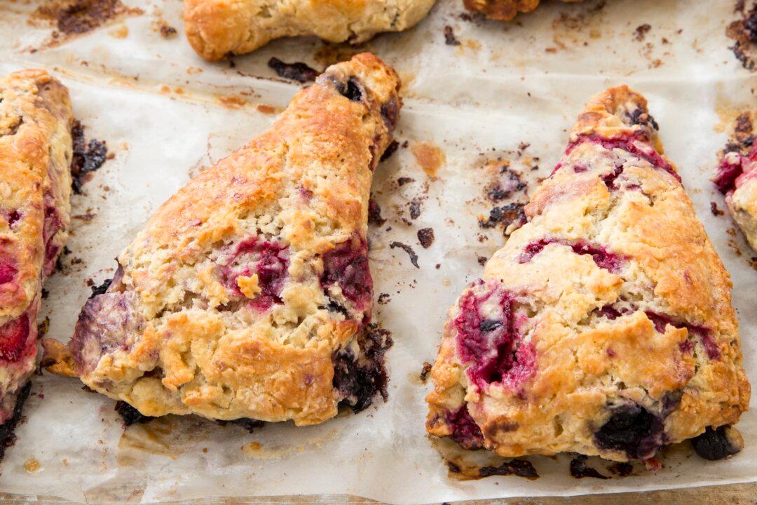 Mixed Berry Scones