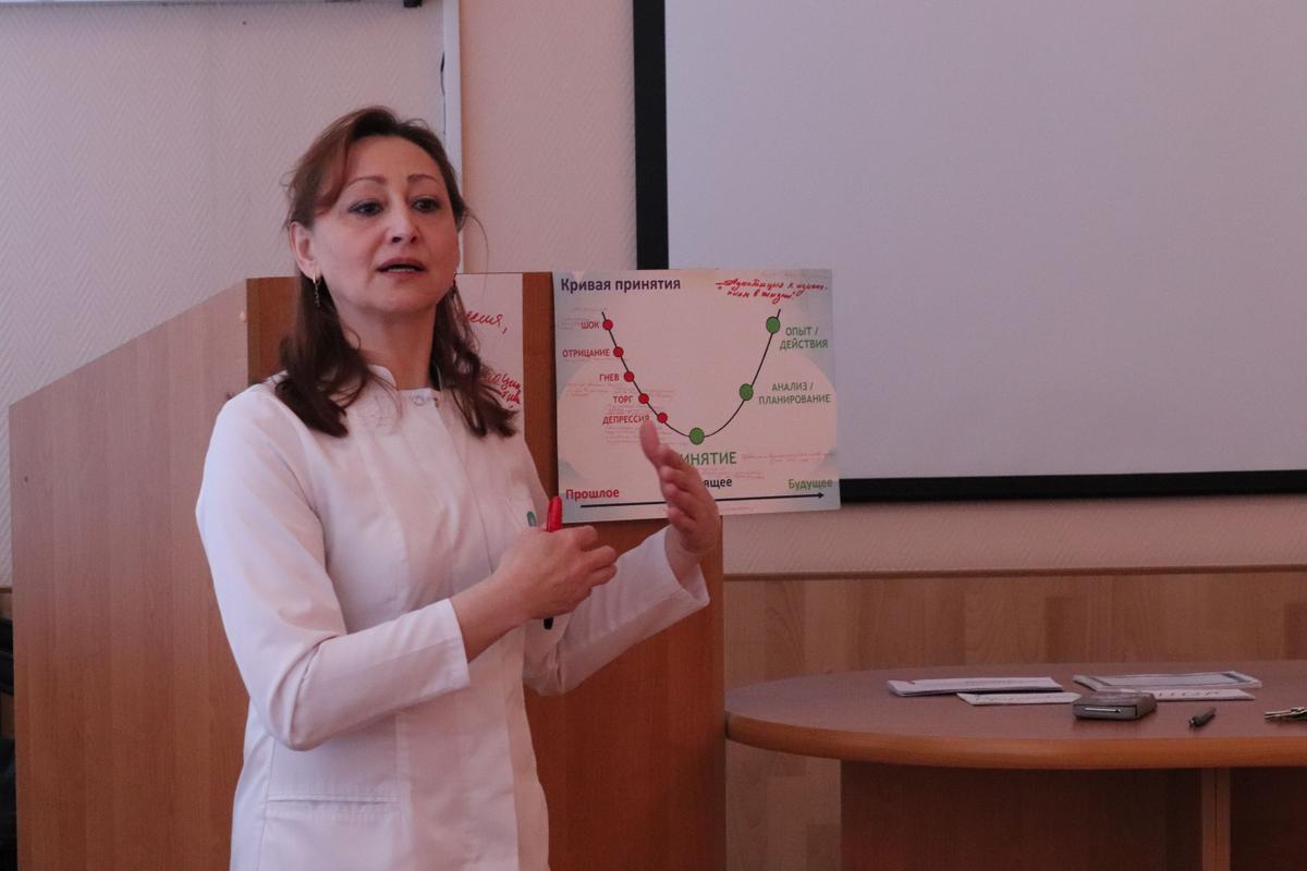 Swetlana Arhipenko, a senior anesthetist and resuscitation nurse from Russia. (Courtesy of Swetlana Arhipenko)