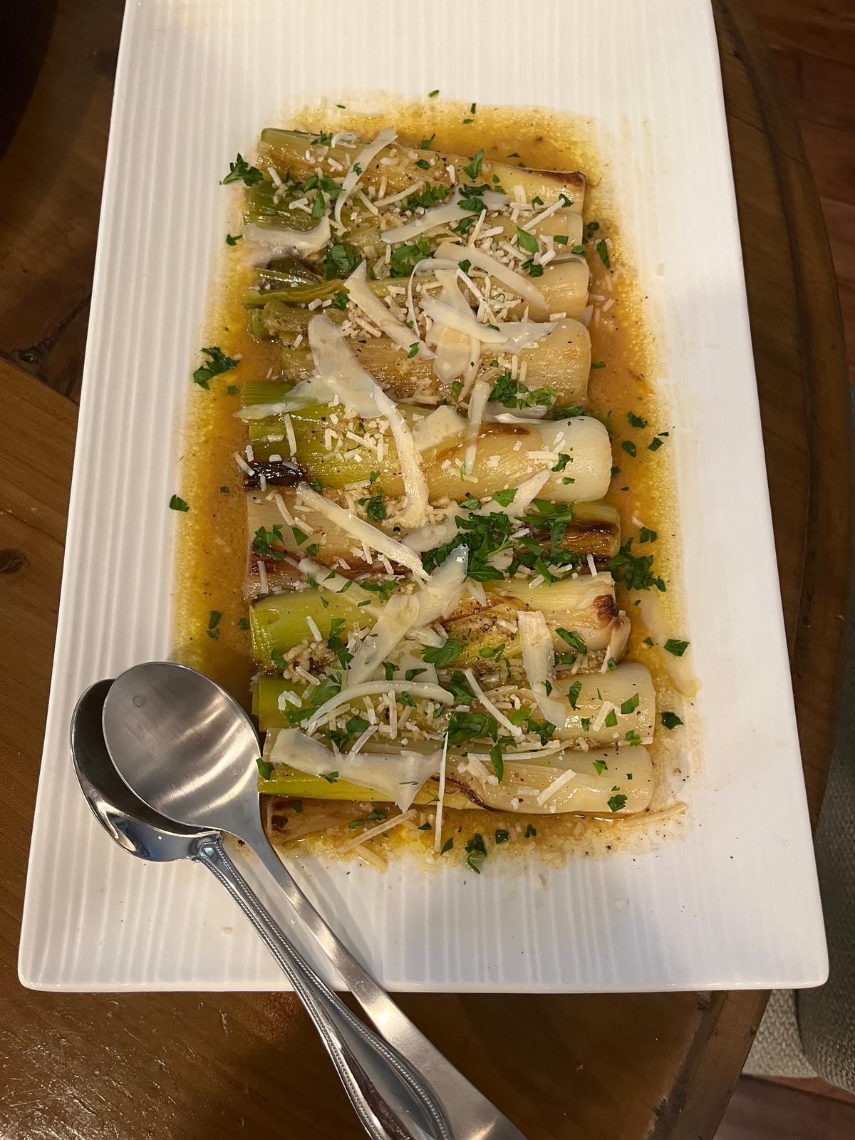 Braised Leeks Are Particularly Delicious in Late Spring