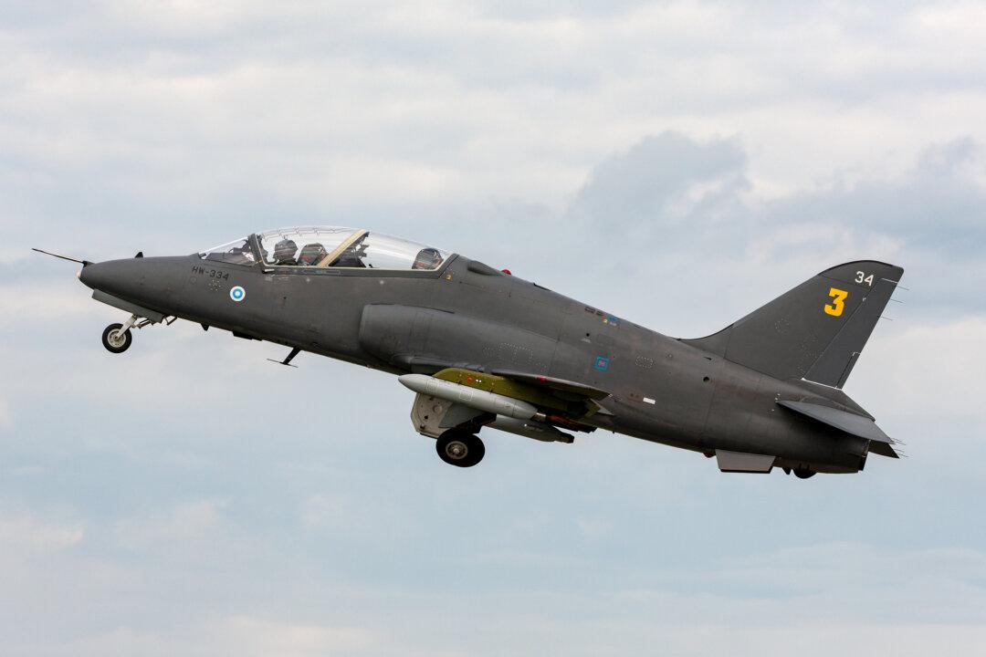 Finnish Air Force Training Jet Crashes; Pilots Eject