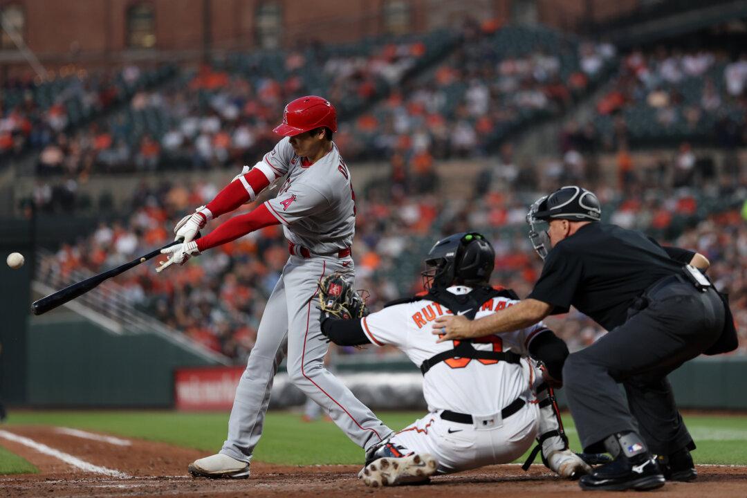 Ohtani Pitches 7 Innings, Reaches Base 5 Times as Angels Beat Orioles 9–5