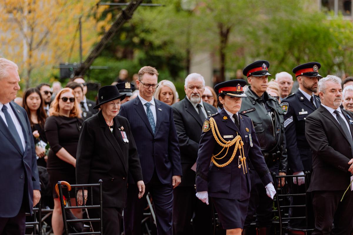 ‘Attack on the Policing Community’: Officers, Widows Attend Funeral for 9th Slain Officer in 8 Months