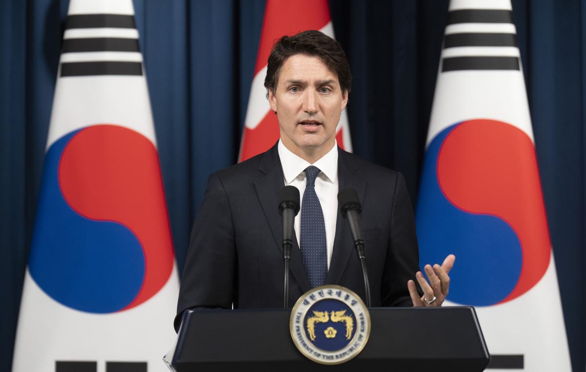 Trudeau Highlights Rise of ‘Authoritarianism’ During Visit to South Korea