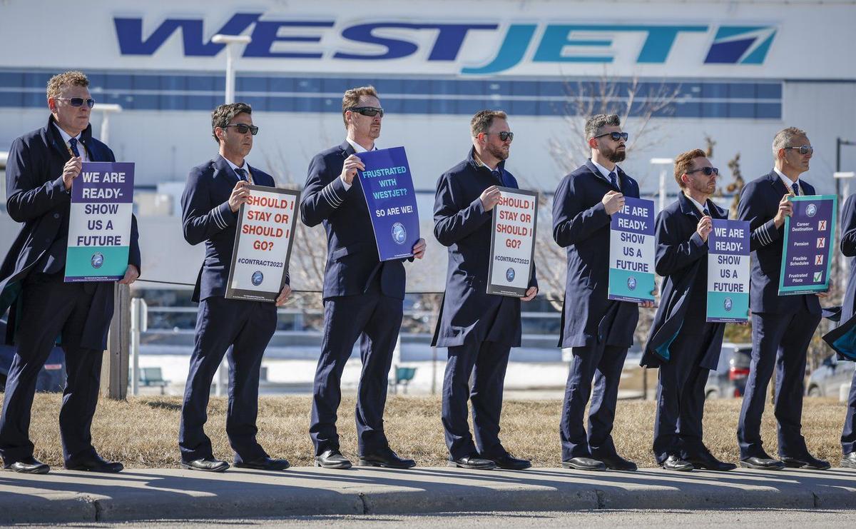 WestJet Cancels 100-Plus Flights as Pilot Strike Looms and Customers Scramble