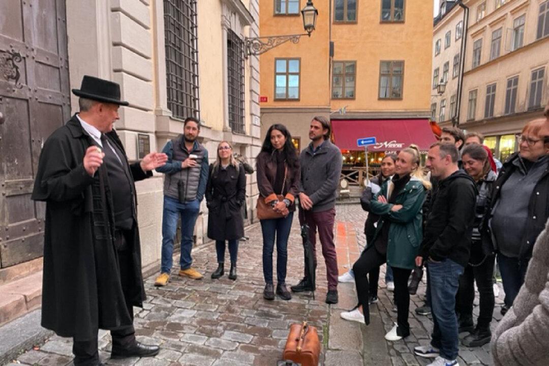 Old Meets New in Gamla Stan, Sweden