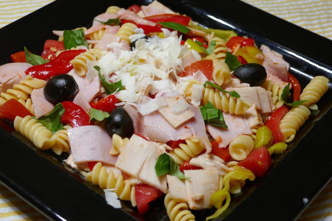 Antipasto Pasta Salad Perfect for Memorial Day Weekend (Or Anytime)