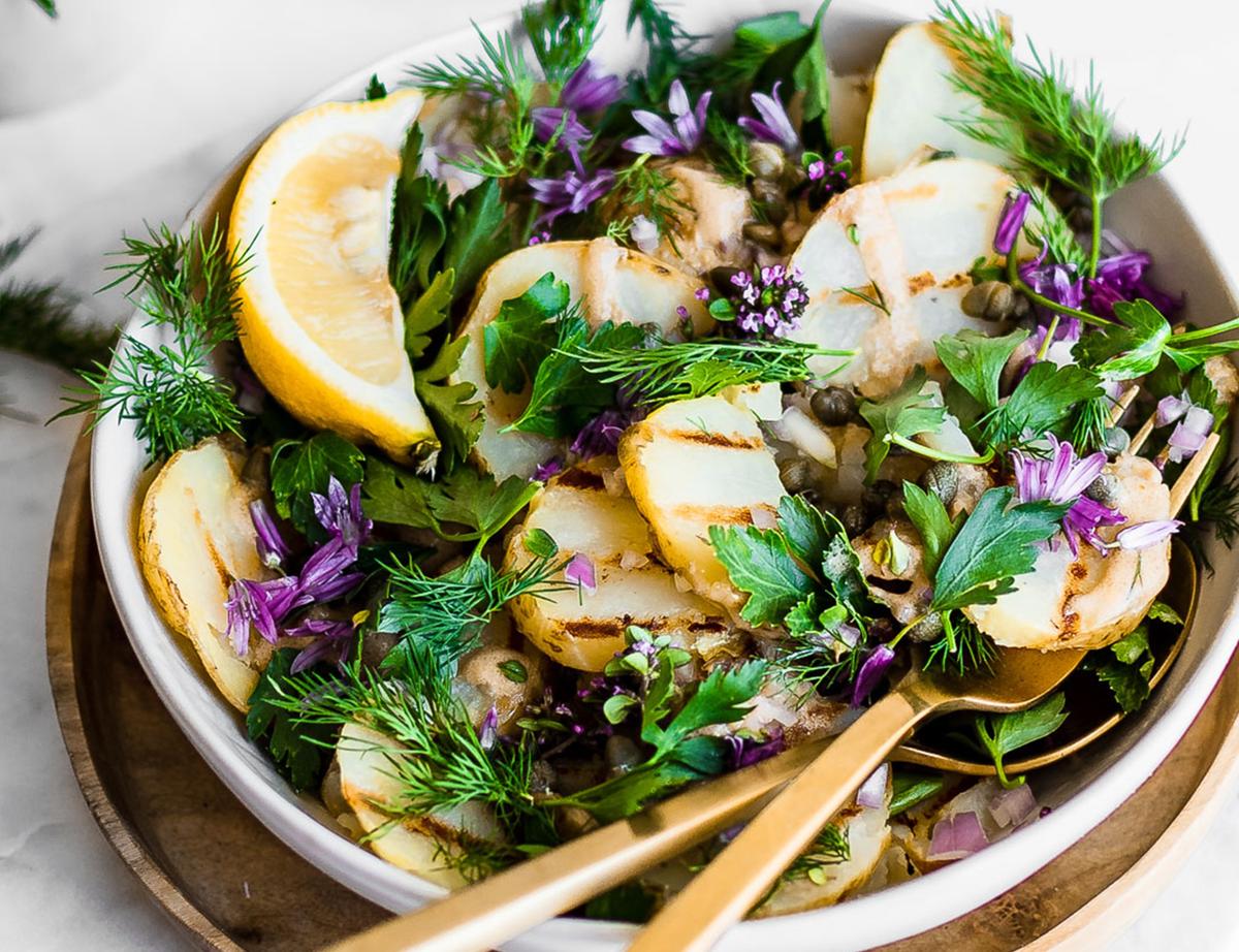 Grilled Potato Salad