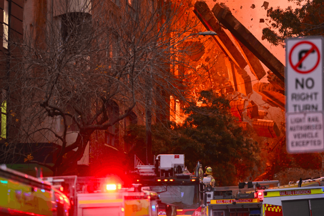 Two Children Assisting Police After Sydney Blaze