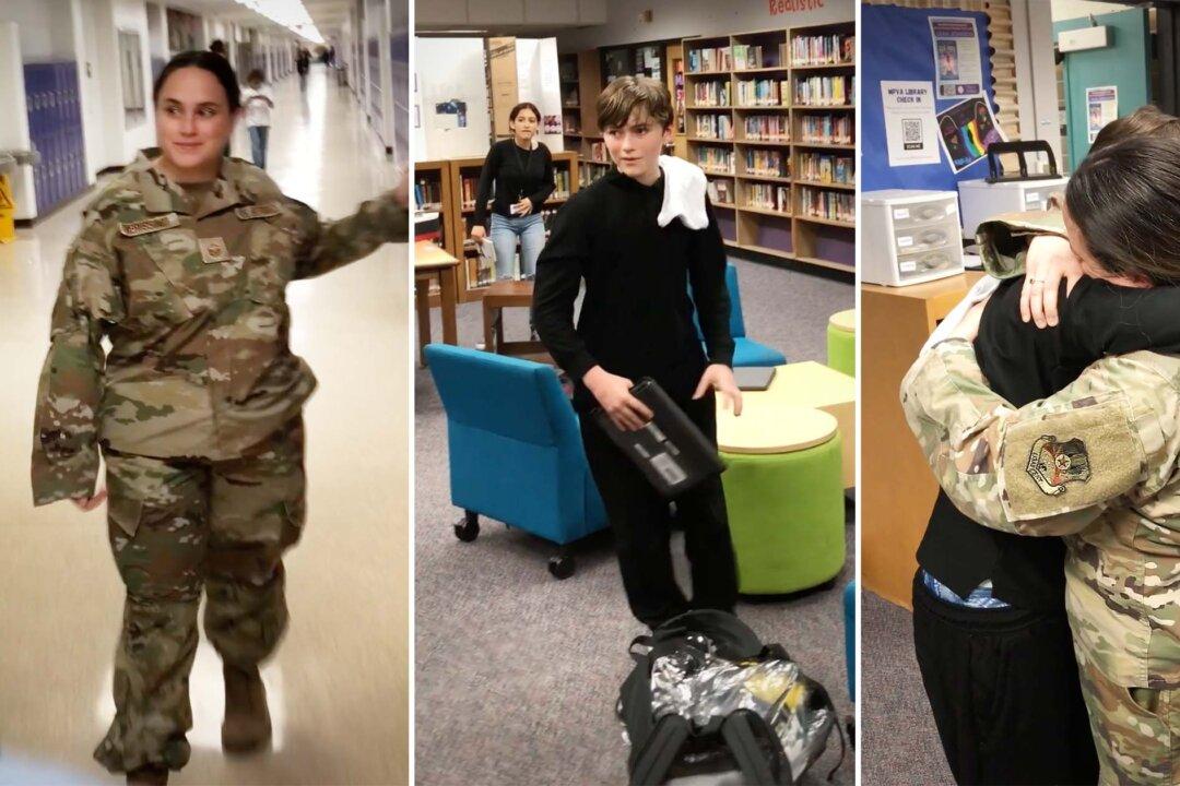 Video Captures Moment Military Mom Returns Home, Surprises Son—Watch Their Heart-Rending Reunion