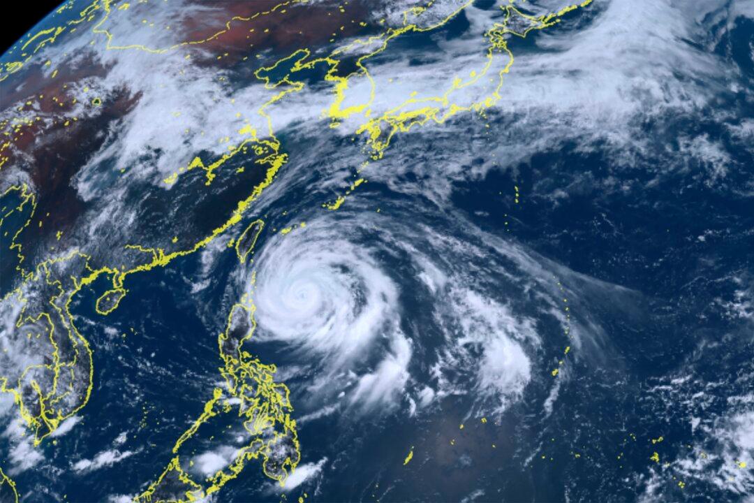 Offshore Typhoon Mawar Lashes Eastern Taiwan, Northern Philippines as It Heads for Southern Japan