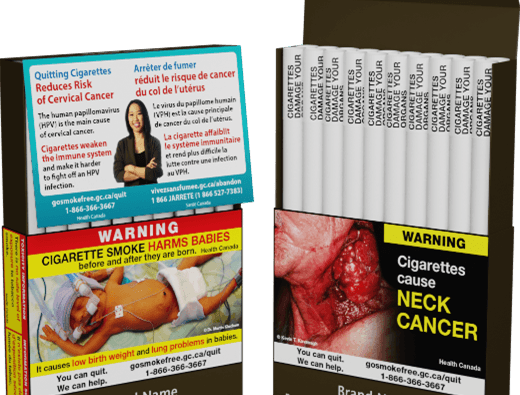 Canada to Become First Country to Mandate Warning Labels on Individual Cigarettes