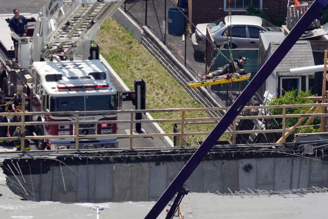 8 Construction Workers Injured as Building Partially Collapses During Concrete Mishap in New Haven