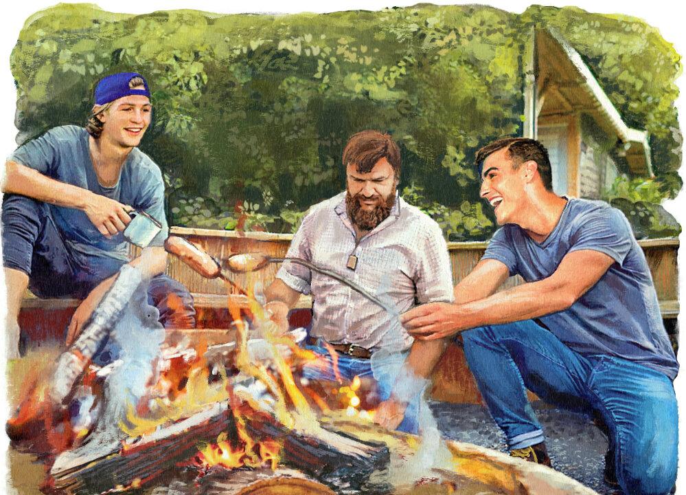 Fathers and Sons Connect in Farm Homesteading Program