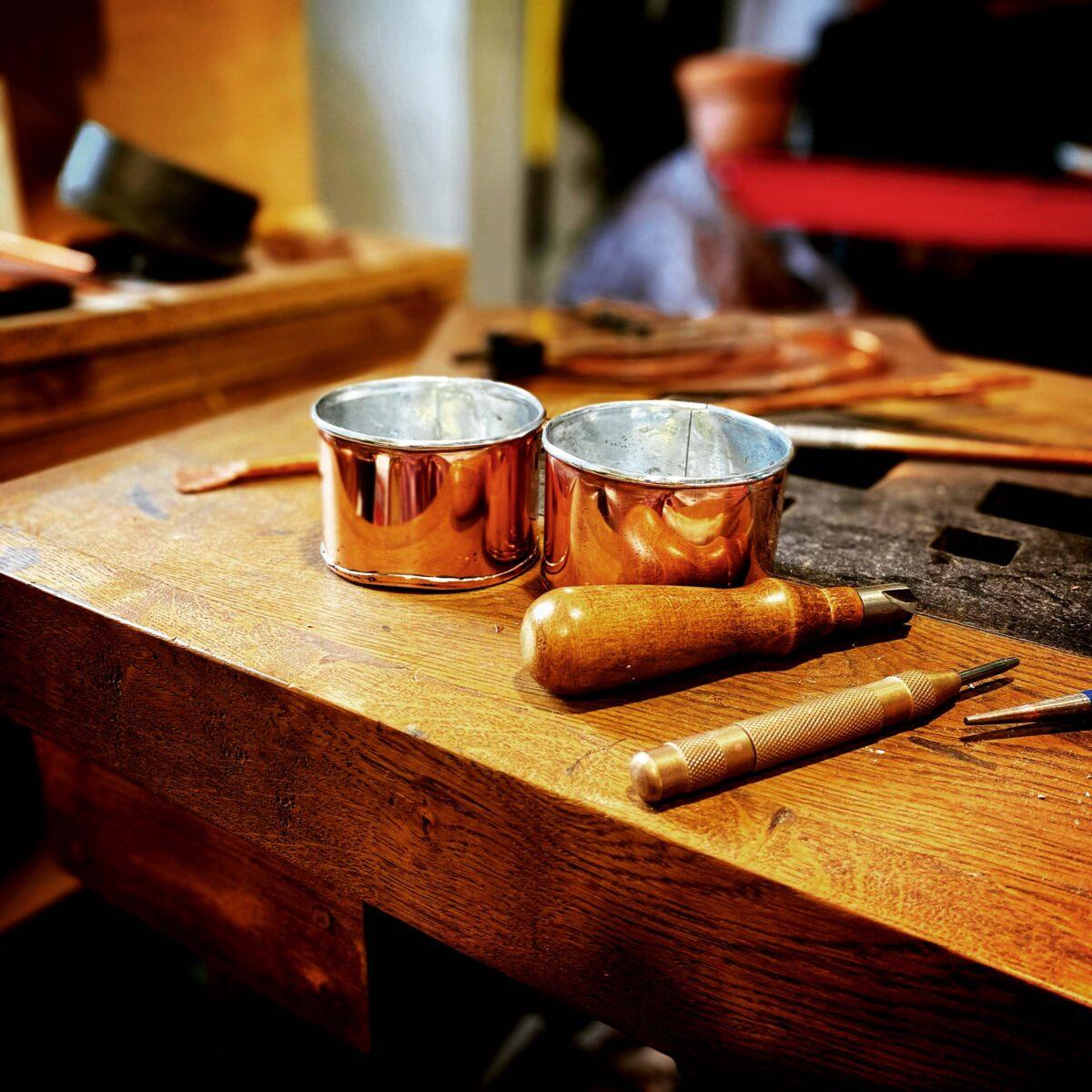 Custom-made soufflé pots. (Courtesy of Sara Dahmen)