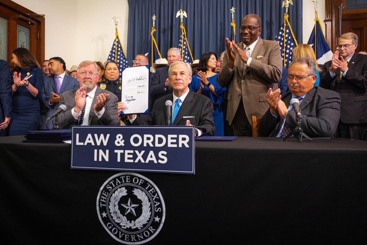 Texas Gov. Abbott Signs Bill Banning Biological Males From Competing in Women’s Intercollegiate Athletics
