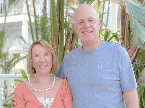 Barbara and her husband, James. (Courtesy of Barbara Lane)