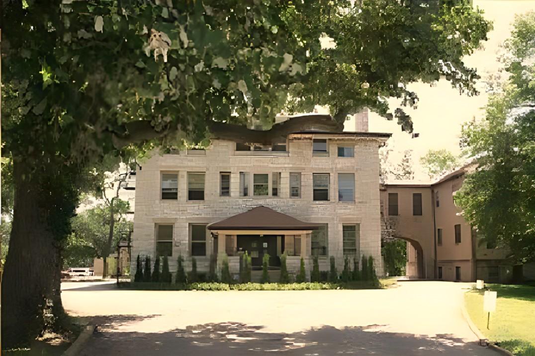 The orphanage that the sisters were left in. (Courtesy of Barbara Lane)
