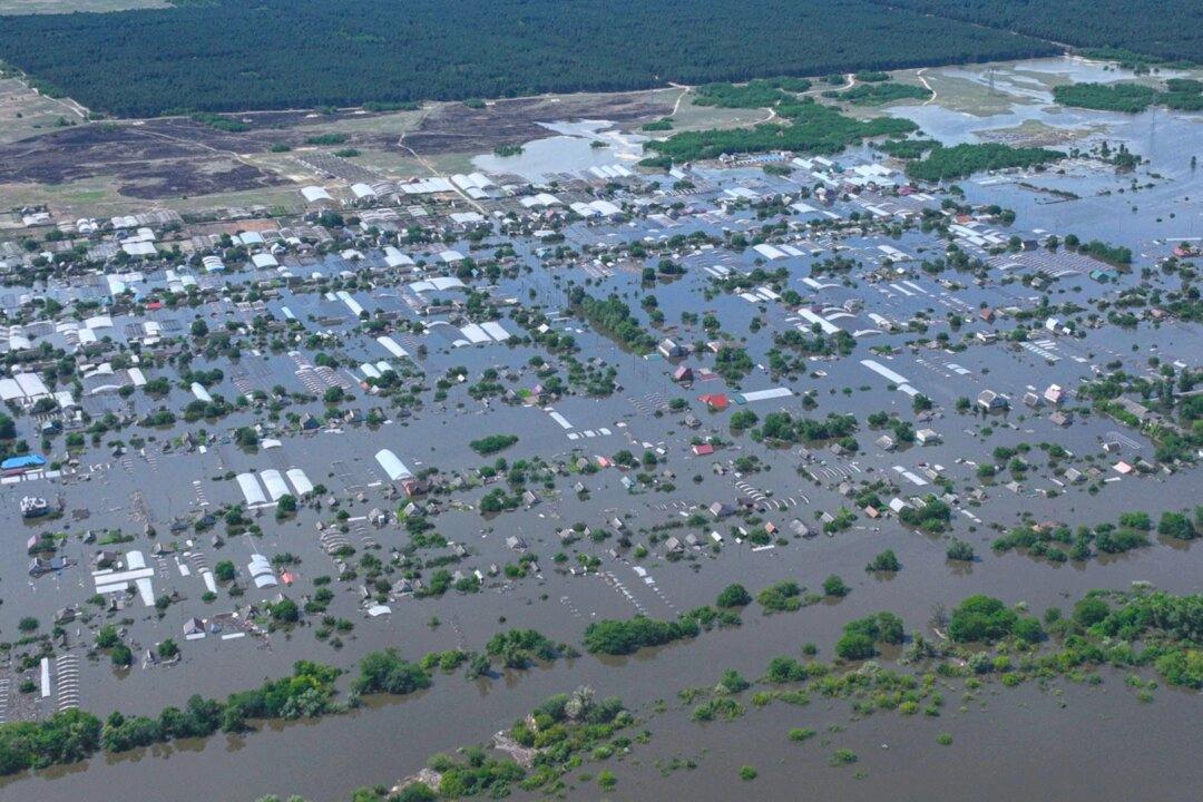 Drone Footage of Collapsed Kakhovka Dam Shows Scale of Destruction