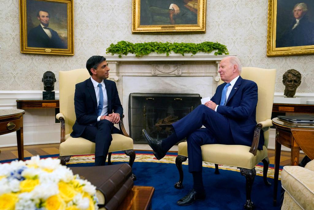 Biden, British PM Strike New Economic Partnership, Touting ‘Indispensable Alliance’
