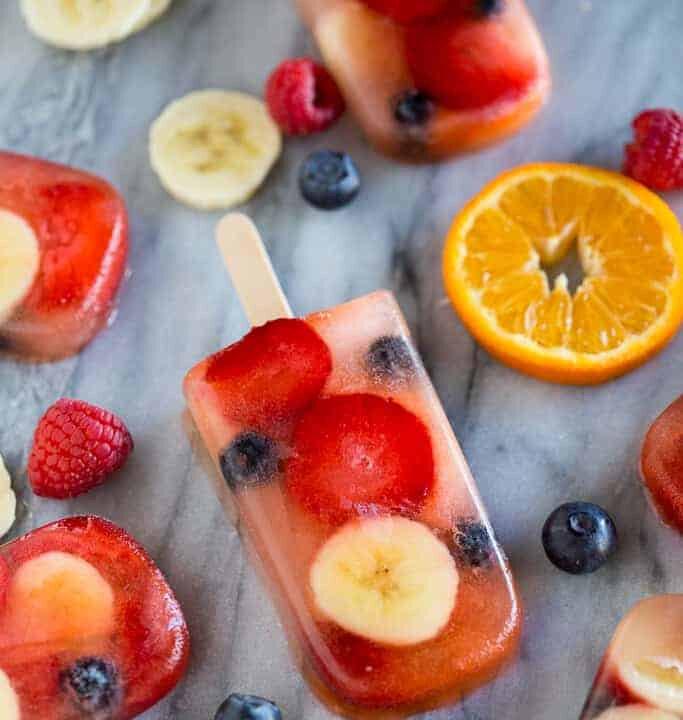 Easy Homemade Fruit Pops
