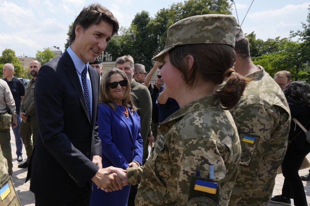 Trudeau Makes Surprise Visit to Ukraine