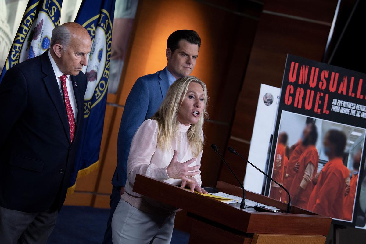 Contingent of Republicans Weigh Defunding DOJ Over Mistreatment of Jan. 6 Prisoners