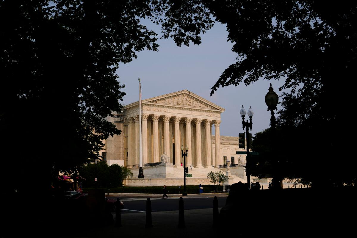 U.S. Supreme Court building in Washington on June 7, 2023. (Madalina Vasiliu/The Epoch Times)